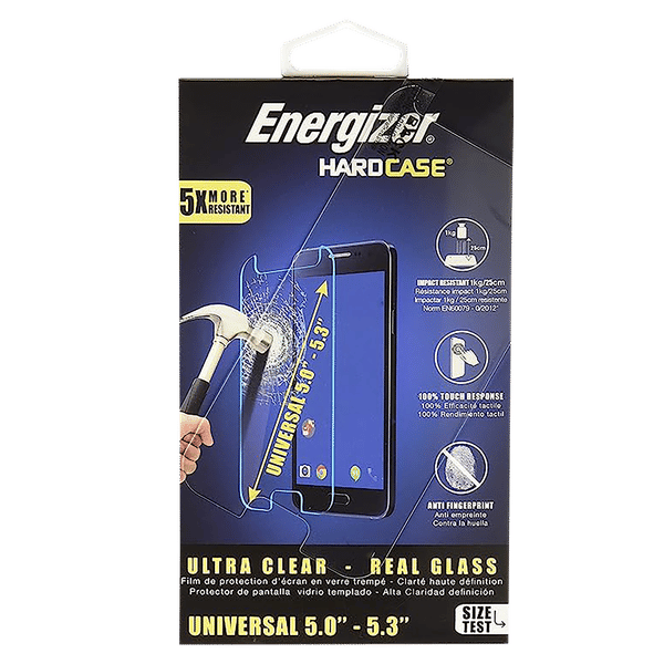 Buy Energizer Universal Tempered Glass (9H Hardness) Online Croma